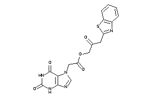 2-(2,6-diketo-3H-purin-7-yl)acetic Acid [3-(1,3-benzothiazol-2-yl)-2-keto-propyl] Ester