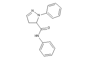 N,2-diphenyl-2-pyrazoline-3-carboxamide