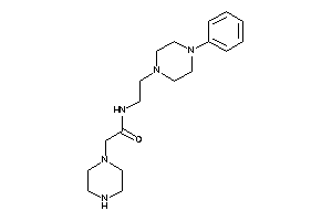 Image of N-[2-(4-phenylpiperazino)ethyl]-2-piperazino-acetamide