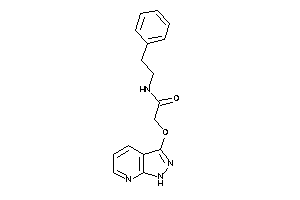 N-phenethyl-2-(1H-pyrazolo[3,4-b]pyridin-3-yloxy)acetamide