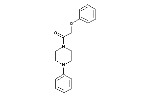 2-phenoxy-1-(4-phenylpiperazino)ethanone