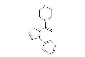 (2-phenyl-2-pyrazolin-3-yl)-thiomorpholino-methanone