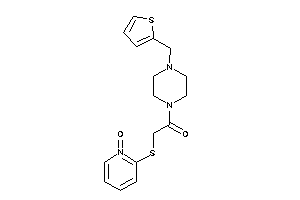 2-[(1-keto-2-pyridyl)thio]-1-[4-(2-thenyl)piperazino]ethanone