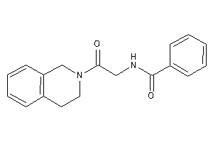 Image of N-[2-(3,4-dihydro-1H-isoquinolin-2-yl)-2-keto-ethyl]benzamide