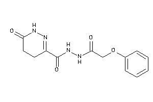 6-keto-N'-(2-phenoxyacetyl)-4,5-dihydro-1H-pyridazine-3-carbohydrazide