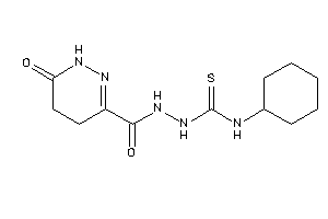 1-cyclohexyl-3-[(6-keto-4,5-dihydro-1H-pyridazine-3-carbonyl)amino]thiourea