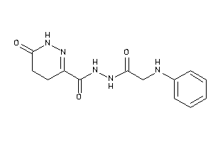 N'-(2-anilinoacetyl)-6-keto-4,5-dihydro-1H-pyridazine-3-carbohydrazide