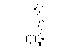 2-(1H-pyrazolo[3,4-b]pyridin-3-yloxy)-N-(1H-pyrazol-5-yl)acetamide