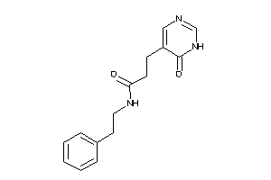 3-(6-keto-1H-pyrimidin-5-yl)-N-phenethyl-propionamide