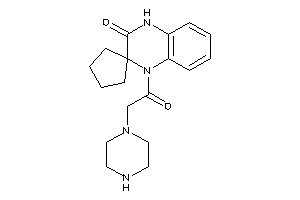 4-(2-piperazinoacetyl)spiro[1H-quinoxaline-3,1'-cyclopentane]-2-one