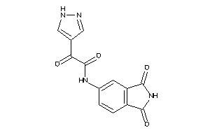 N-(1,3-diketoisoindolin-5-yl)-2-keto-2-(1H-pyrazol-4-yl)acetamide