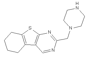Image of 2-(piperazinomethyl)-5,6,7,8-tetrahydrobenzothiopheno[2,3-d]pyrimidine