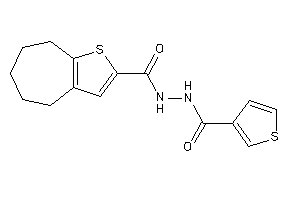 N'-(3-thenoyl)-5,6,7,8-tetrahydro-4H-cyclohepta[b]thiophene-2-carbohydrazide