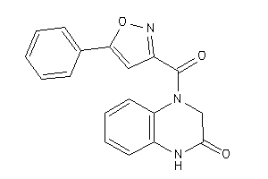 4-(5-phenylisoxazole-3-carbonyl)-1,3-dihydroquinoxalin-2-one