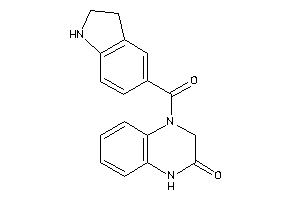 4-(indoline-5-carbonyl)-1,3-dihydroquinoxalin-2-one