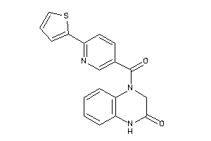 4-[6-(2-thienyl)nicotinoyl]-1,3-dihydroquinoxalin-2-one