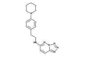 2-(4-piperidinophenyl)ethyl-(tetrazolo[5,1-f]pyridazin-6-yl)amine