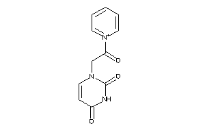 1-(2-keto-2-pyridin-1-ium-1-yl-ethyl)pyrimidine-2,4-quinone