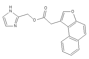 2-benzo[e]benzofuran-1-ylacetic Acid 1H-imidazol-2-ylmethyl Ester