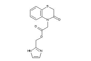 2-(3-keto-1,4-benzothiazin-4-yl)acetic Acid 1H-imidazol-2-ylmethyl Ester