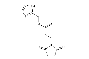 3-succinimidopropionic Acid 1H-imidazol-2-ylmethyl Ester