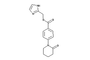 4-(2-ketopiperidino)benzoic Acid 1H-imidazol-2-ylmethyl Ester