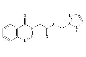 2-(4-keto-1,2,3-benzotriazin-3-yl)acetic Acid 1H-imidazol-2-ylmethyl Ester