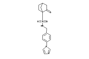 N-(4-imidazol-1-ylbenzyl)-1-(2-ketonorbornan-1-yl)methanesulfonamide