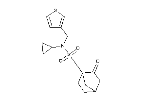 N-cyclopropyl-1-(2-ketonorbornan-1-yl)-N-(3-thenyl)methanesulfonamide