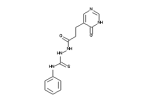 1-[3-(6-keto-1H-pyrimidin-5-yl)propanoylamino]-3-phenyl-thiourea