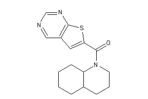 3,4,4a,5,6,7,8,8a-octahydro-2H-quinolin-1-yl(thieno[2,3-d]pyrimidin-6-yl)methanone