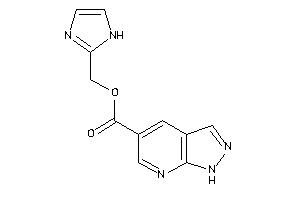 1H-pyrazolo[3,4-b]pyridine-5-carboxylic Acid 1H-imidazol-2-ylmethyl Ester