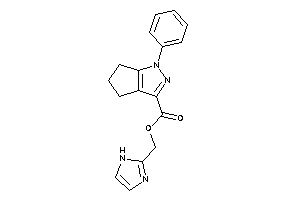 1-phenyl-5,6-dihydro-4H-cyclopenta[c]pyrazole-3-carboxylic Acid 1H-imidazol-2-ylmethyl Ester