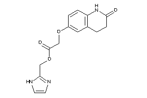 2-[(2-keto-3,4-dihydro-1H-quinolin-6-yl)oxy]acetic Acid 1H-imidazol-2-ylmethyl Ester