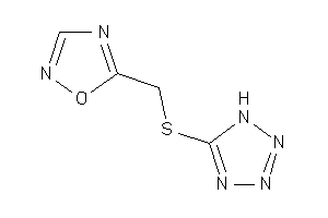 5-[(1H-tetrazol-5-ylthio)methyl]-1,2,4-oxadiazole