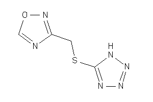 3-[(1H-tetrazol-5-ylthio)methyl]-1,2,4-oxadiazole