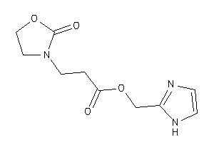 3-(2-ketooxazolidin-3-yl)propionic Acid 1H-imidazol-2-ylmethyl Ester