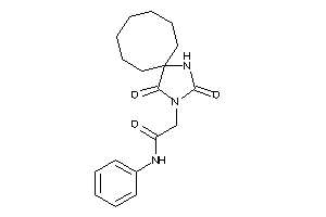 2-(2,4-diketo-1,3-diazaspiro[4.7]dodecan-3-yl)-N-phenyl-acetamide