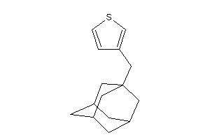 Image of 3-(1-adamantylmethyl)thiophene