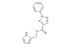 2-phenyltriazole-4-carboxylic Acid 1H-imidazol-2-ylmethyl Ester