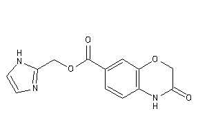 3-keto-4H-1,4-benzoxazine-7-carboxylic Acid 1H-imidazol-2-ylmethyl Ester