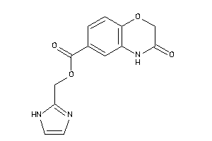 3-keto-4H-1,4-benzoxazine-6-carboxylic Acid 1H-imidazol-2-ylmethyl Ester