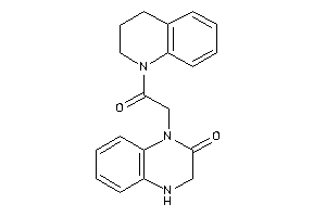 1-[2-(3,4-dihydro-2H-quinolin-1-yl)-2-keto-ethyl]-3,4-dihydroquinoxalin-2-one