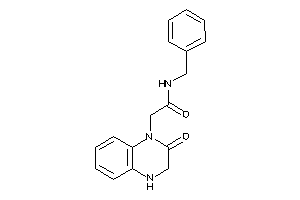 N-benzyl-2-(2-keto-3,4-dihydroquinoxalin-1-yl)acetamide