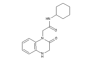 N-cyclohexyl-2-(2-keto-3,4-dihydroquinoxalin-1-yl)acetamide