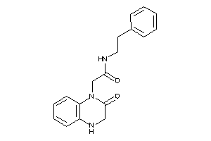 2-(2-keto-3,4-dihydroquinoxalin-1-yl)-N-phenethyl-acetamide