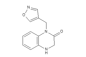 1-(isoxazol-4-ylmethyl)-3,4-dihydroquinoxalin-2-one