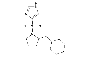 4-[2-(cyclohexylmethyl)pyrrolidino]sulfonyl-1H-imidazole