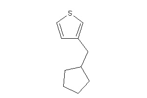 3-(cyclopentylmethyl)thiophene