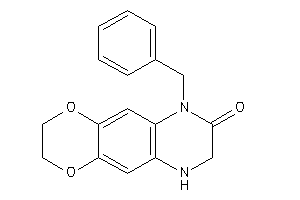 Image of 9-benzyl-2,3,6,7-tetrahydro-[1,4]dioxino[2,3-g]quinoxalin-8-one